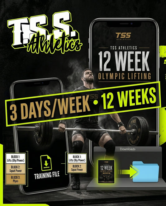 12 Week Olimpic Lifting Programm "Stength" E-book